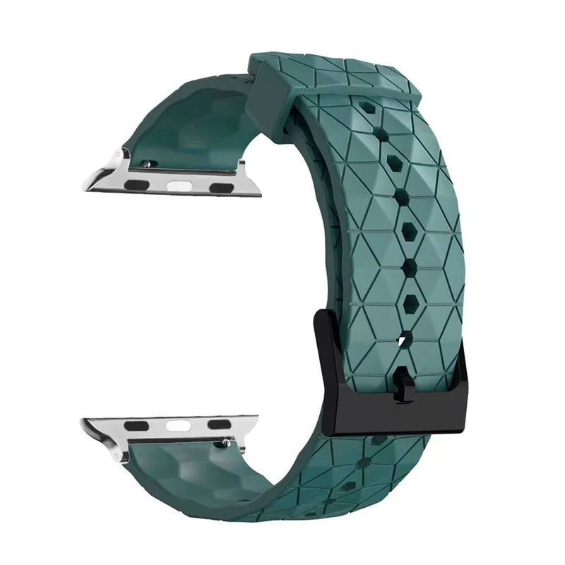 بند پلاس مدل Rhombus Silver PL مناسب برای اپل واچ سری Se/1/2/3/4/5/6/7/8/9/Ultra/Ultra2 سایز 42/44/45/49mm