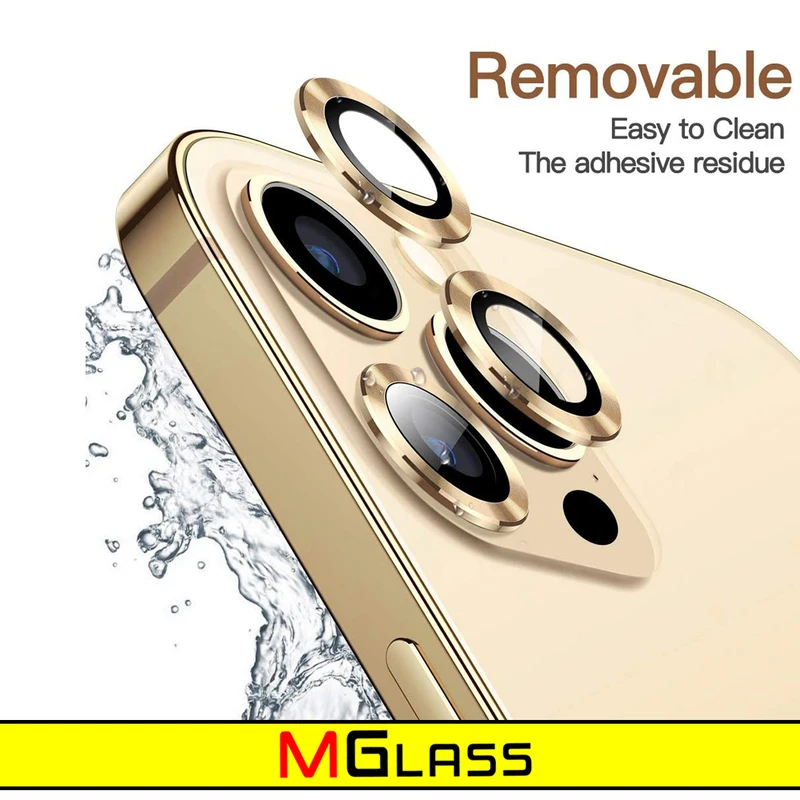 محافظ لنز دوربین ام‌گلس مدل Ring Metal مناسب برای گوشی موبایل اپل Iphone 13 / 13 Mini