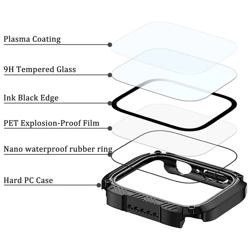 کاور هاپلایت مدل ARM Guard HL مناسب برای اپل واچ Ultra / Ultra 2 49mm