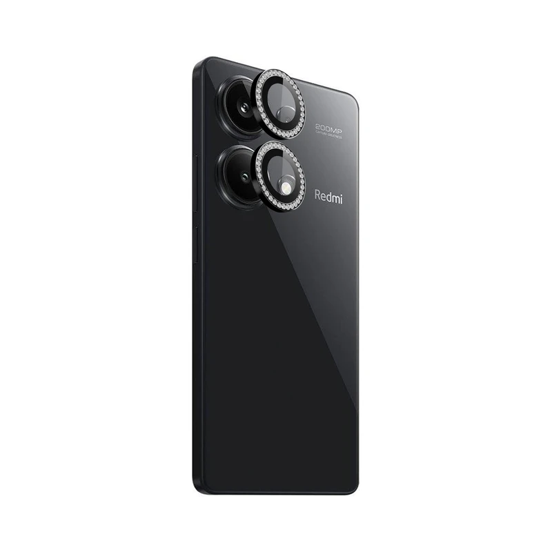 محافظ لنز دوربین رینگی هاپلایت مدل Diamond Protector HL مناسب برای گوشی موبایل شیائومی Redmi Note 13 Pro 4G