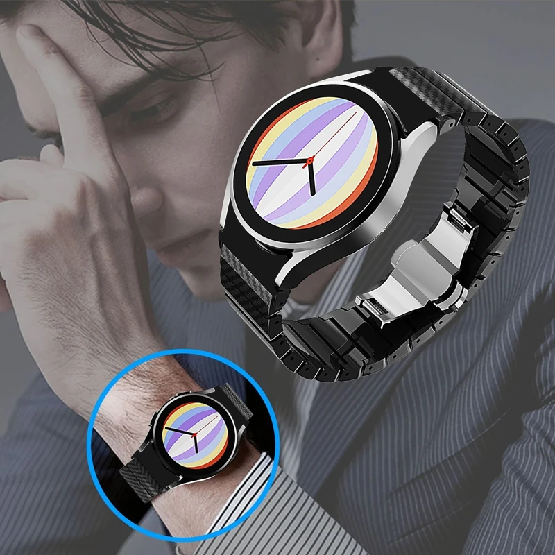 بند اسپریگ مدل Carbon Fiber ORG مناسب برای ساعت هوشمند سامسونگ Galaxy Watch 4/5/6/7/FE 40/43/44/46/47mm