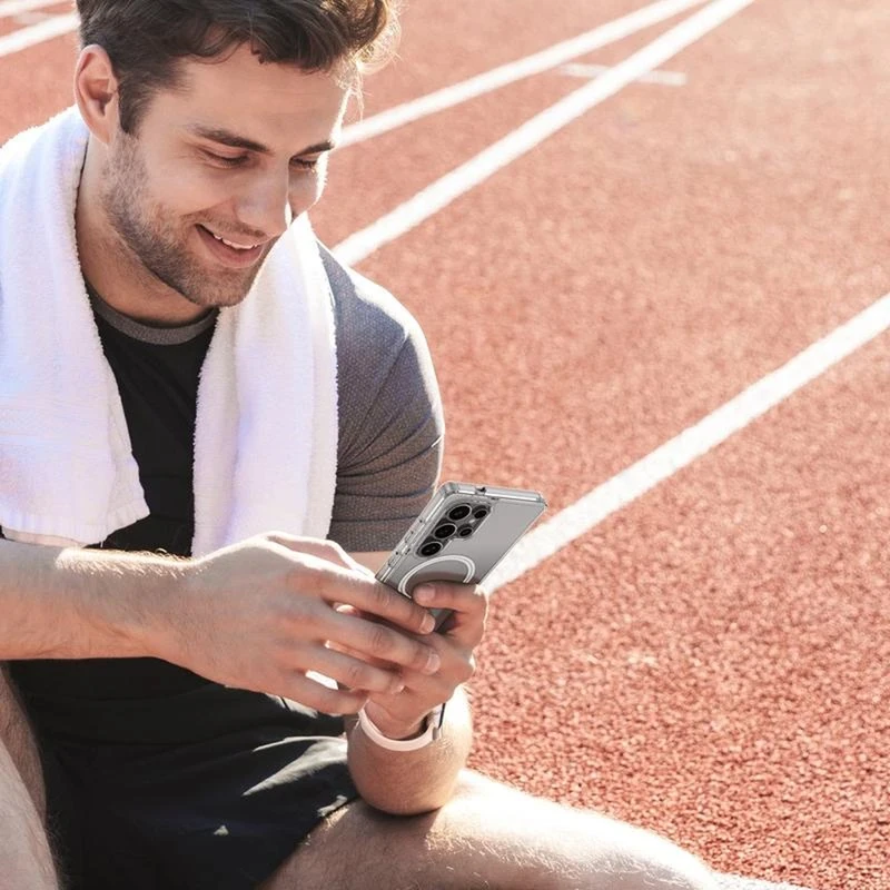 کاور هاپلایت مدل MagSafe Clear HL مناسب برای گوشی موبایل سامسونگ Galaxy S23 Ultra