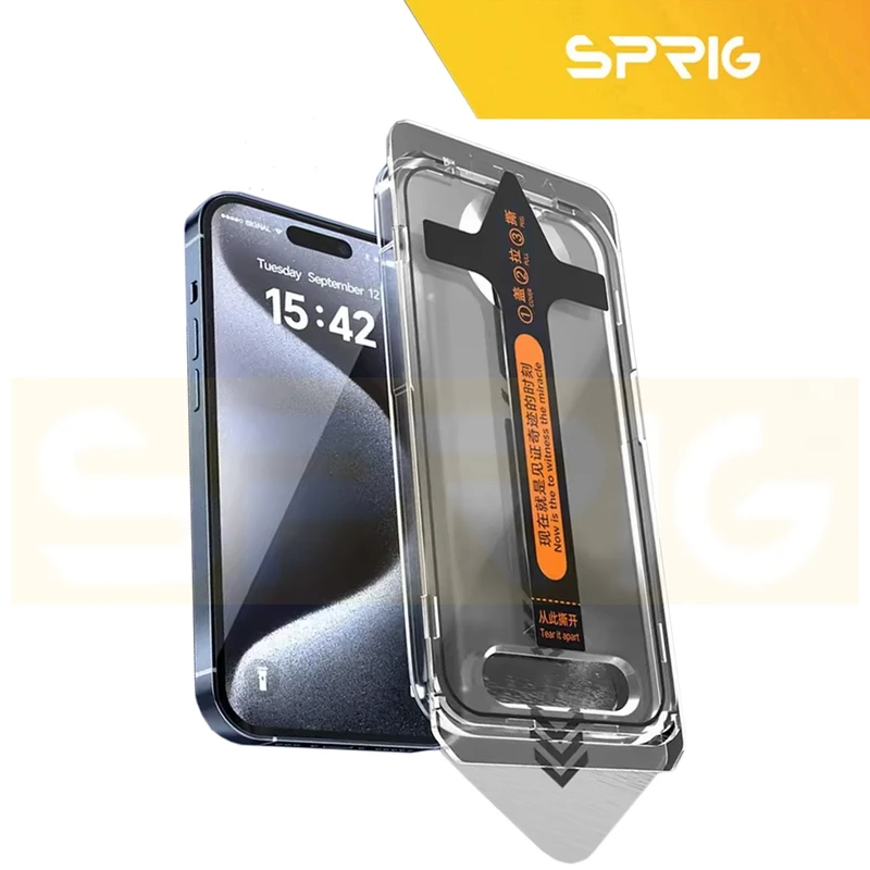 محافظ صفحه نمایش اسپریگ مدل PRV Easy Kit مناسب برای گوشی موبایل اپل Iphone 16E
