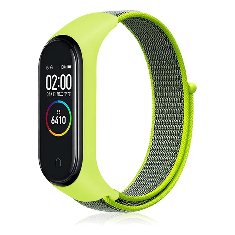 بند پلاس مدل Nylon SK PL مناسب برای ساعت هوشمند شیائومی Mi band 5/6/7