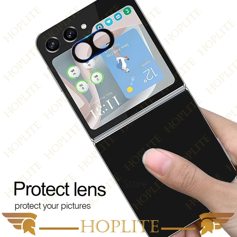 محافظ لنز دوربین هاپلایت مدل 3D-HL مناسب برای گوشی موبایل سامسونگ Galaxy Z Flip 5