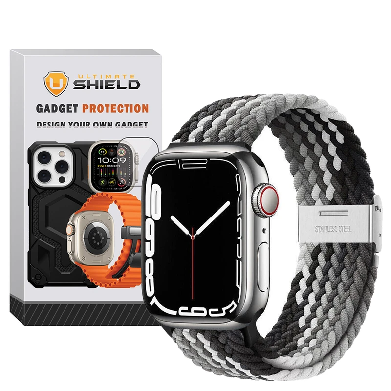 بند آلتیمیت شیلد مدل Braided GK مناسب برای اپل واچ Series 8 41mm