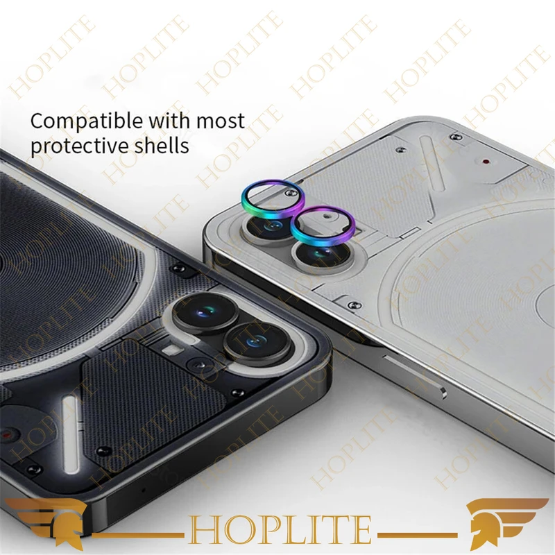 محافظ لنز دوربین رینگی هاپلایت مدل Ring-Metal-HL مناسب برای گوشی موبایل ناتینگ Phone 1