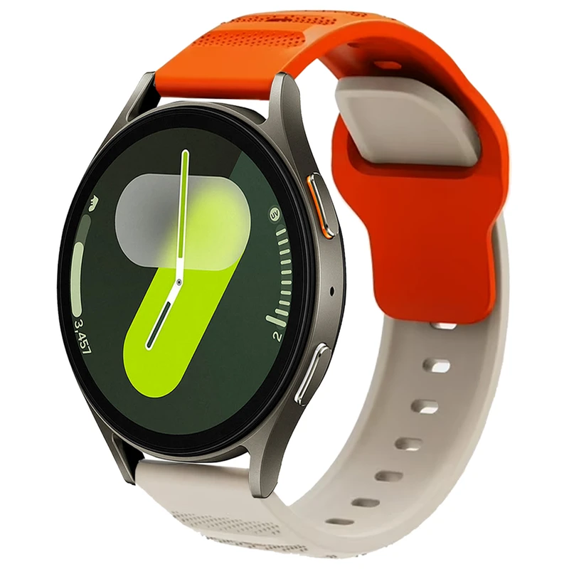 بند اسپریگ مدل Spig Sport DualC مناسب برای ساعت هوشمند سامسونگ Galaxy Watch 4/5/6/7/FE size 40/43/44/46/47mm