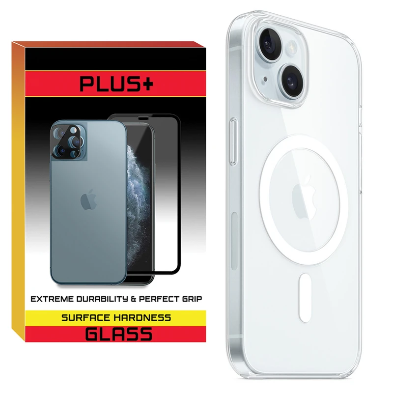 کاور پلاس مدل Clear-Magsafe-PL مناسب برای گوشی موبایل اپل Iphone 15