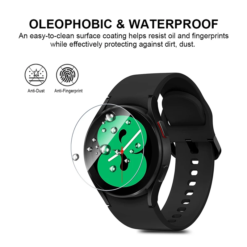 محافظ صفحه نمایش مدل شیشه ای مناسب برای ساعت هوشمند سامسونگ Galaxy watch4 active 44mm