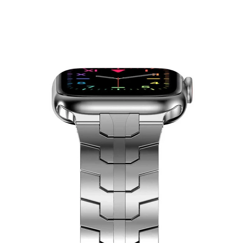 بند آکوآرا مدل Acero Ultra مناسب برای اپل واچ 44 mm سری 4/5/6/SE به همراه کاور