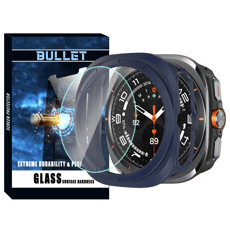 کاور بولت مدل PC Bumper BL مناسب برای ساعت هوشمند سامسونگ Galaxy Watch 7 Ultra 47mm به همراه محافظ صفحه نمایش
