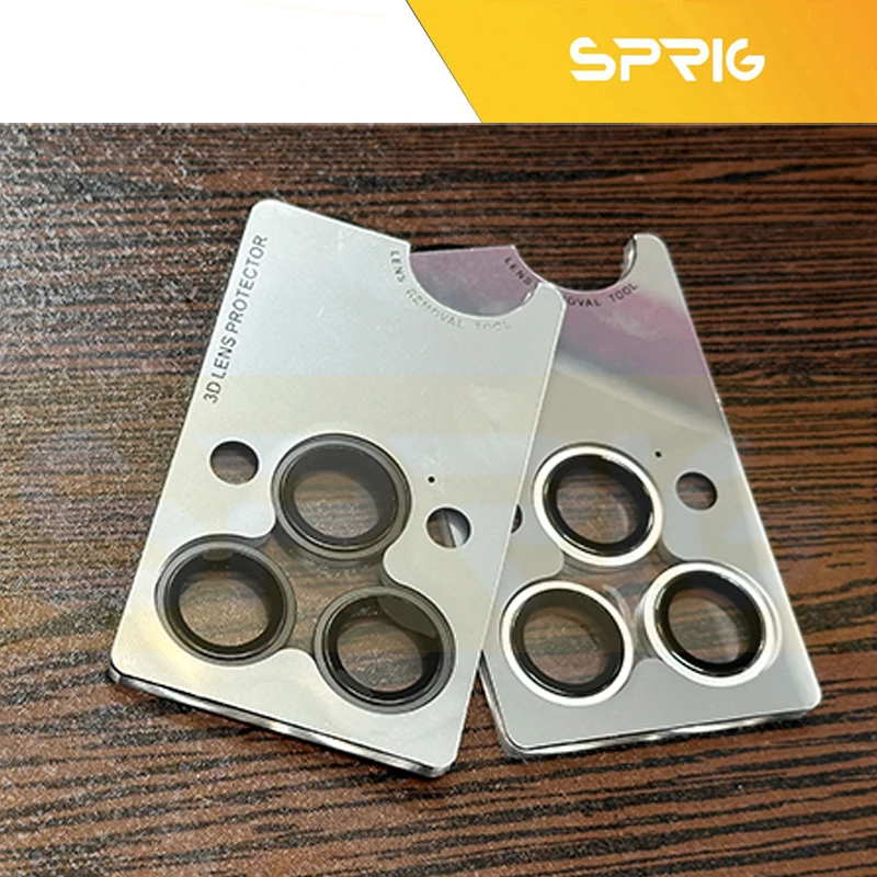 محافظ لنز دوربین اسپریگ مدل Ring Metal Luxury مناسب برای گوشی موبایل اپل Iphone 13 / 13 mini