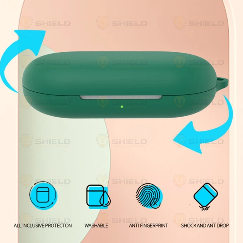 کاور آلتیمیت شیلد مدل Silicone UL مناسب برای کیس هدفون بی‌سیم انکر Soundcore V20i