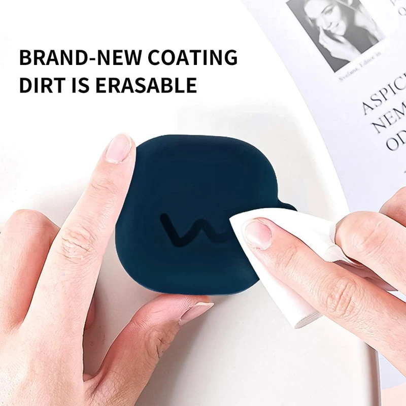 کاور هاپلایت مدل Silicone HL مناسب برای کیس هدفون بی‌سیم سامسونگ Galaxy Buds 2