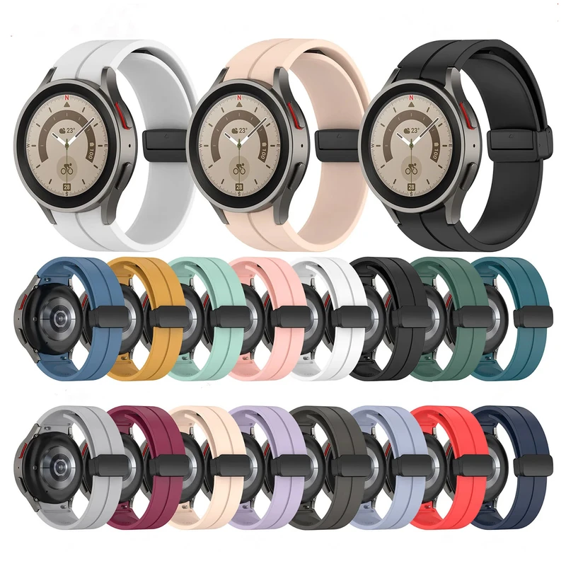 بند گلستیک مدل Magnetic ORG GL مناسب برای ساعت هوشمند سامسونگ Galaxy Watch 6 40mm