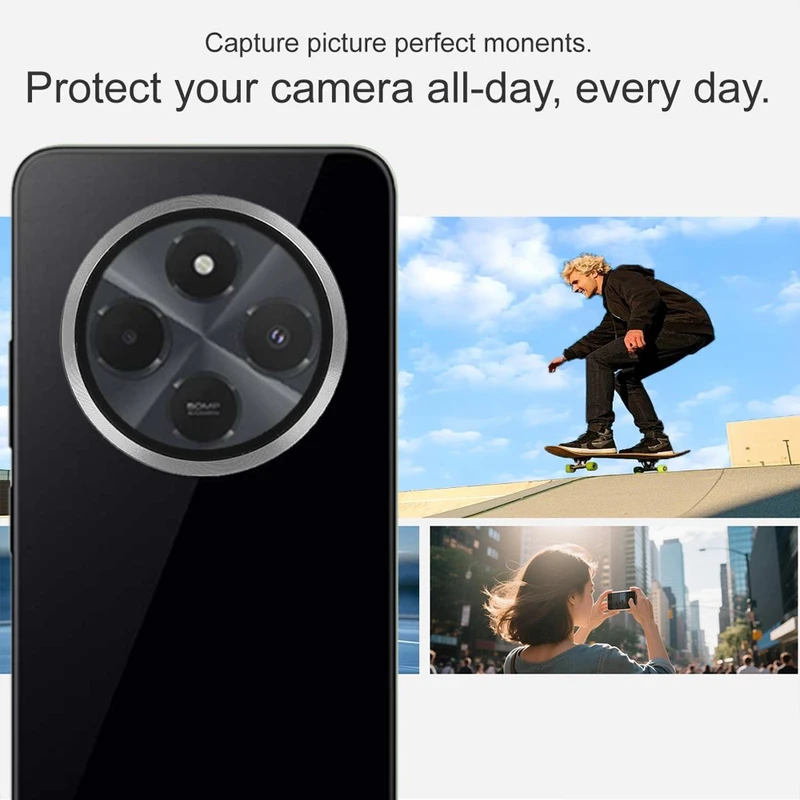 محافظ لنز دوربین آکوآرا مدل RNG مناسب برای گوشی موبایل شیائومی Redmi 14C 4G
