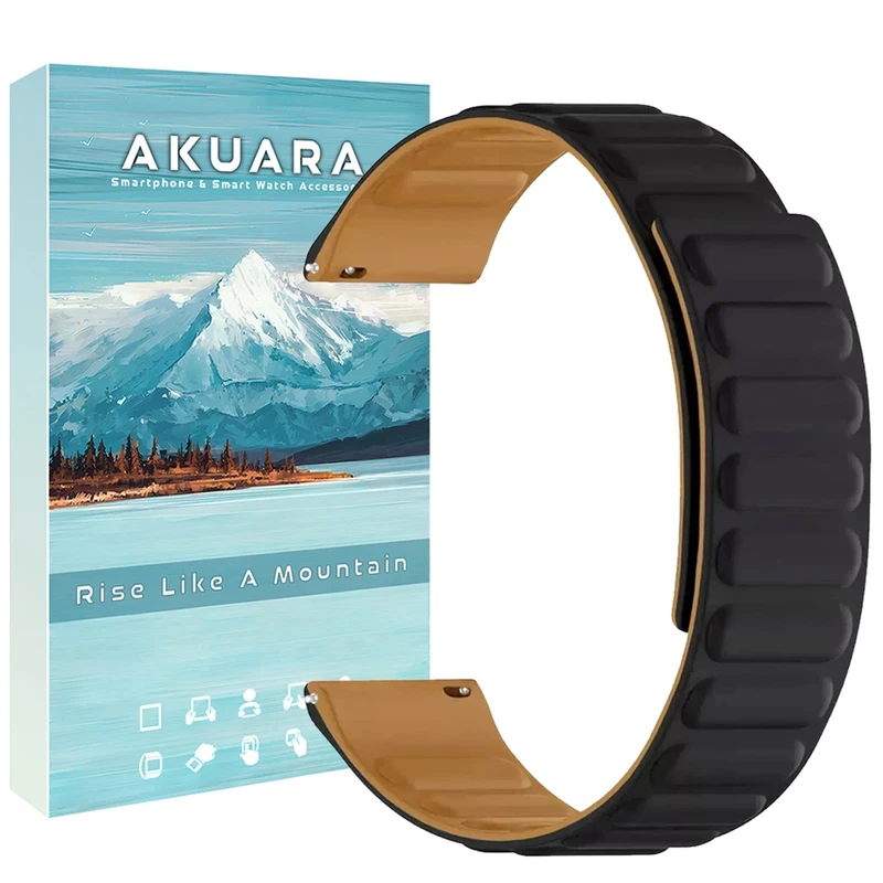 بند آکوآرا مدل Loop Magnet مناسب برای ساعت هوشمند سامسونگ Galaxy Watch 4 44mm / 5 44mm / 6 44mm / 7 44mm