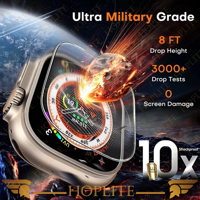 محافظ صفحه نمایش شیشه‌ای هاپلایت مدل SH-HL مناسب برای ساعت هوشمند الترا T1000 Ultra 49mm