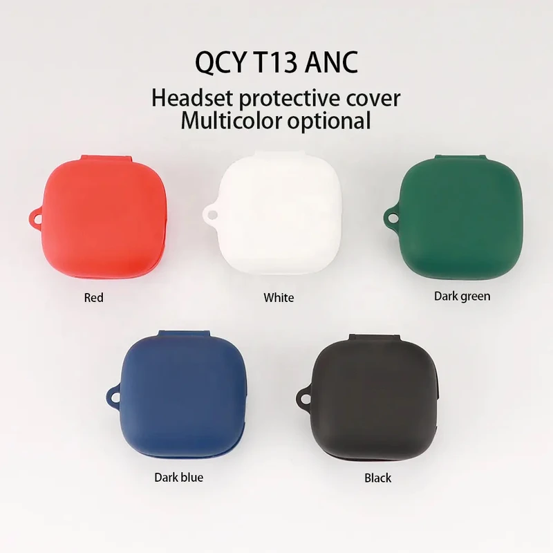 کاور هاپلایت مدل Silicone HL مناسب برای کیس هدفون بی‌سیم کیو سی وای T13 ANC