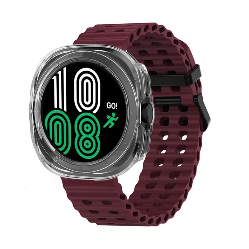 بند هاپلایت مدل Ocean CL Guard HL مناسب برای ساعت هوشمند سامسونگ Galaxy Watch 7 Ultra 47mm به همراه کاور