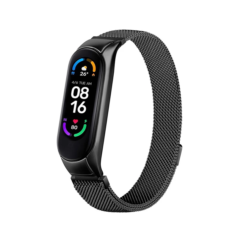 بند هاپلایت مدل Milanese HL مناسب برای ساعت هوشمند شیائومی Mi Band 7