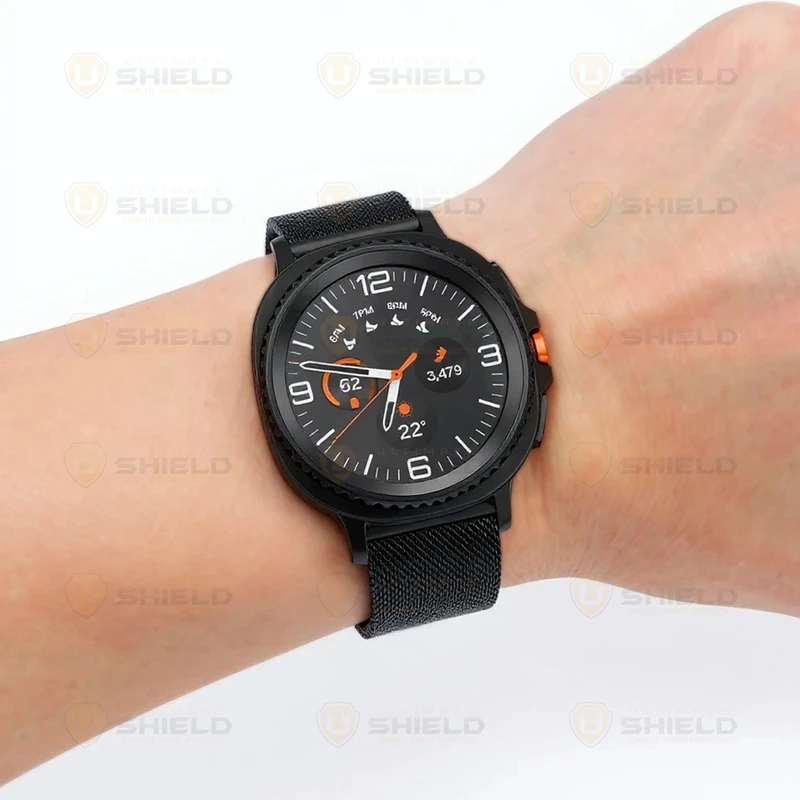بند آلتیمیت شیلد مدل Milanese NV8 مناسب برای ساعت هوشمند سامسونگ Galaxy Watch 8 40mm / Galaxy Watch 8 44mm / Galaxy Watch 8 Classic 46mm