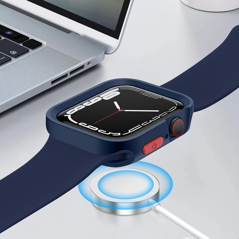 بند آلتیمیت شیلد مدل Hyper Defender مناسب برای اپل واچ 44 mm سری 4 به همراه کاور