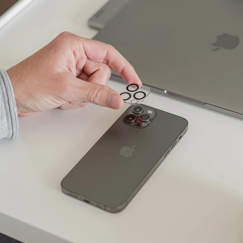 محافظ لنز دوربین پلاس مدل Glass 3D PL مناسب برای گوشی موبایل اپل iPhone 16 Pro / 16 Pro Max