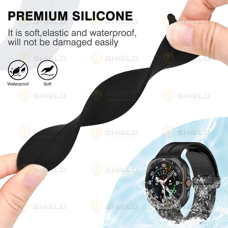 بند آلتیمیت شیلد مدل SIC MAG NV8 مناسب برای ساعت هوشمند سامسونگ Galaxy Watch 8 44mm
