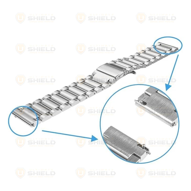 بند آلتیمیت شیلد مدل 3Row TW مناسب برای ساعت هوشمند تی‌ سی‌ اچ HD1 3D Hero 1 22mm
