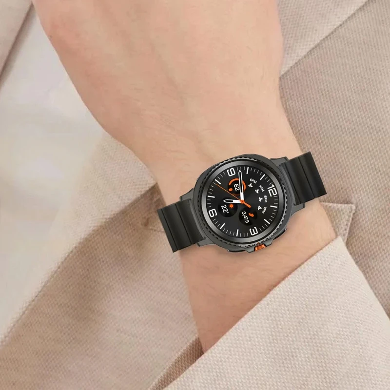 بند اسپریگ مدل Link W8 مناسب برای ساعت هوشمند سامسونگ Galaxy Watch 8 40mm / 8 44mm / 8 Classic 46mm