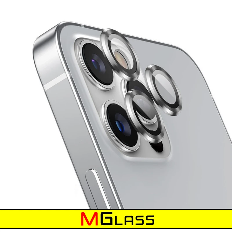 محافظ لنز دوربین ام‌گلس مدل Ring Metal مناسب برای گوشی موبایل اپل Iphone 13 / 13 Mini