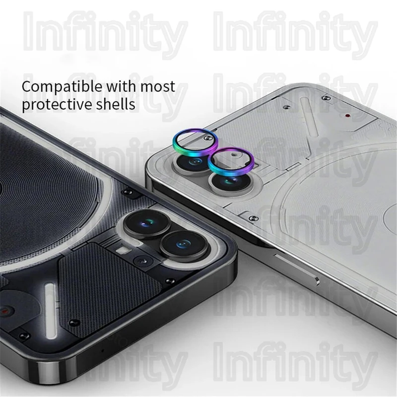محافظ لنز دوربین اینفینیتی مدل Ring-Metal-IN مناسب برای گوشی موبایل ناتینگ Phone 1