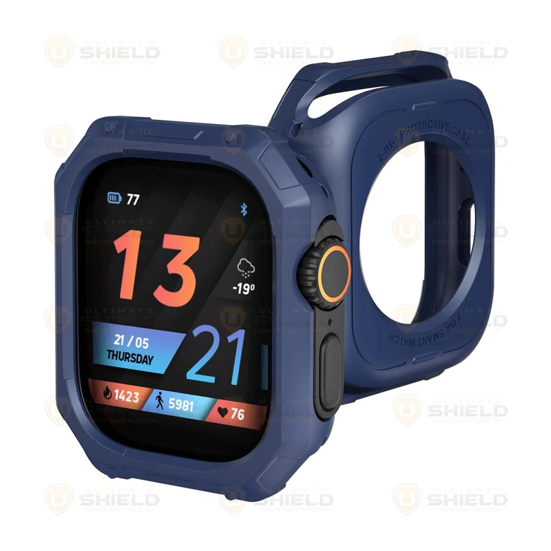 کاور آلتیمیت شیلد مدل Hexa Armor مناسب برای اپل واچ 49 mm سری Ultra