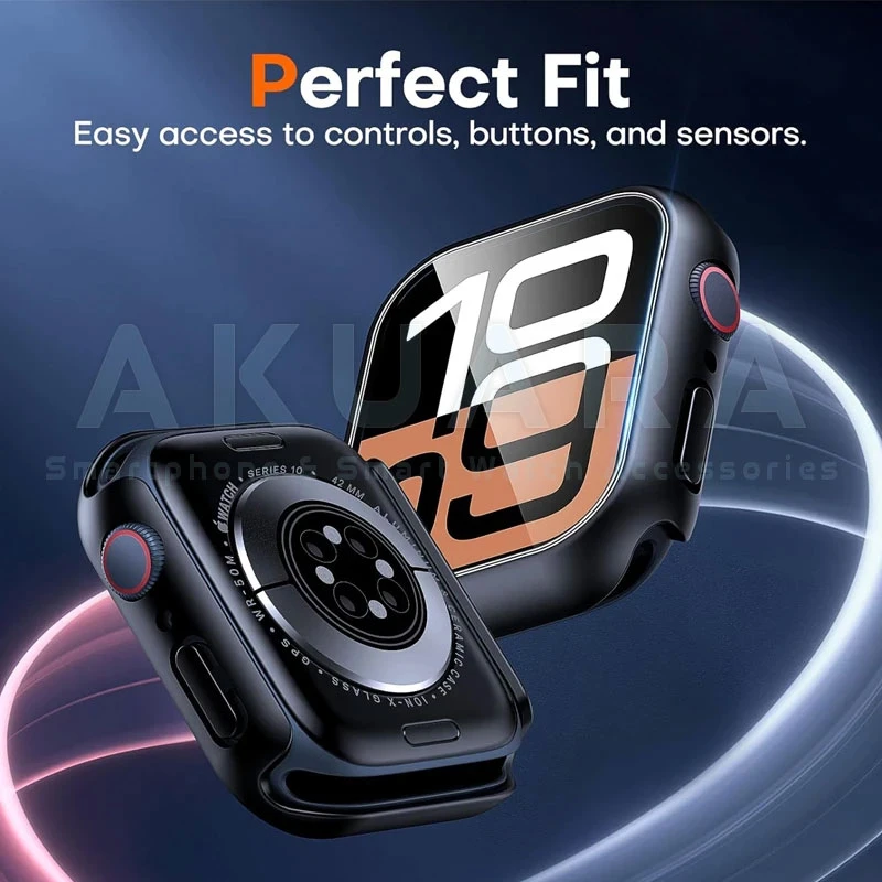 کاور آکوآرا مدل Full Protection مناسب برای اپل واچ 42 میلیمتری سری 11