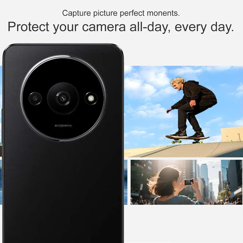 محافظ لنز دوربین آکوآرا مدل AK-3D مناسب برای گوشی موبایل شیائومی Redmi A3