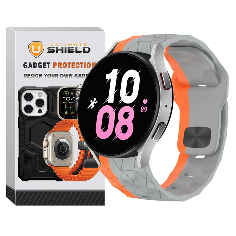 بند آلتیمیت شیلد مدل Ball Band Arc Mix مناسب برای ساعت هوشمند سامسونگ Galaxy Watch 4/5/6/7 40/42/43/44/46/47mm