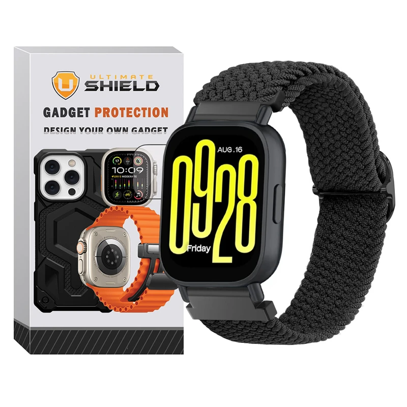 بند آلتیمیت شیلد مدل Braided LP TW مناسب برای ساعت هوشمند شیائومی Redmi Watch 5 Active / Watch 5 Lite 22mm