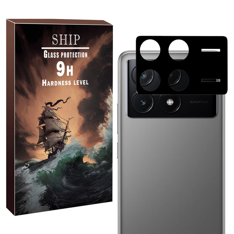 محافظ لنز دوربین شیپ مدل 3D-SH مناسب برای گوشی موبایل شیائومی Poco X6 Pro