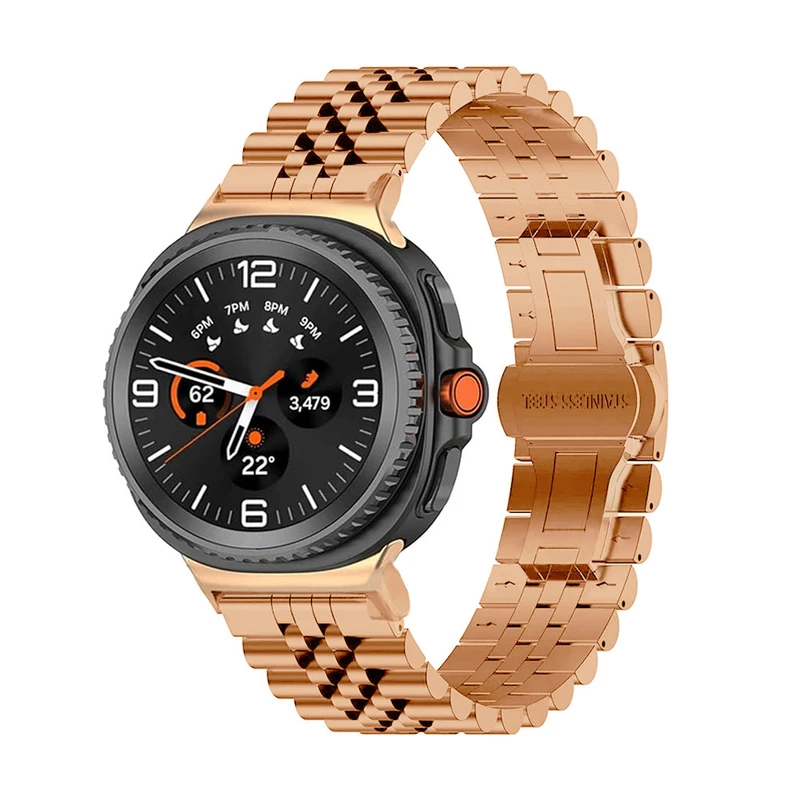 بند آکوآرا مدل 5Bead مناسب برای ساعت هوشمند سامسونگ Galaxy Watch 8 40mm/44mm/Classic 46mm