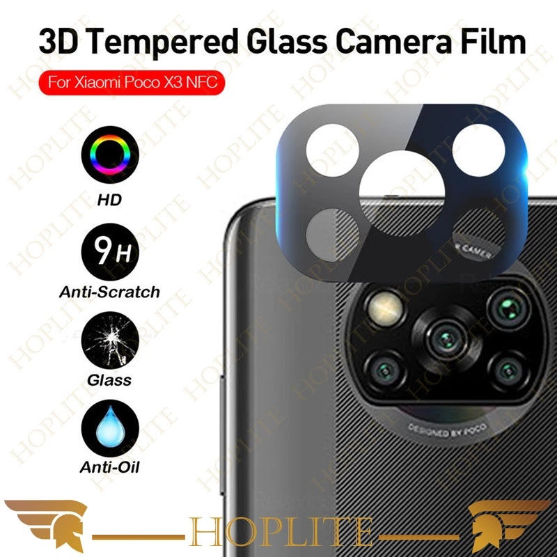 محافظ لنز دوربین هاپلایت مدل 3D-HL مناسب برای گوشی موبایل شیائومی Poco X3 / X3 Pro / X3 NFC