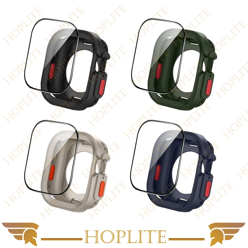 کاور هاپلایت مدل SIC Armor HL مناسب برای اپل واچ سری 4/5/6/Se سایز 44 میلی متری به همراه محافظ صفحه نمایش
