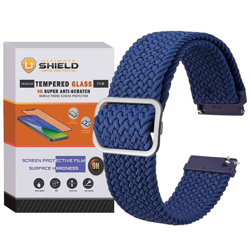 بند آلتیمیت شیلد مدل Braided TW مناسب برای ساعت هوشمند ایمیکی TG1 22mm