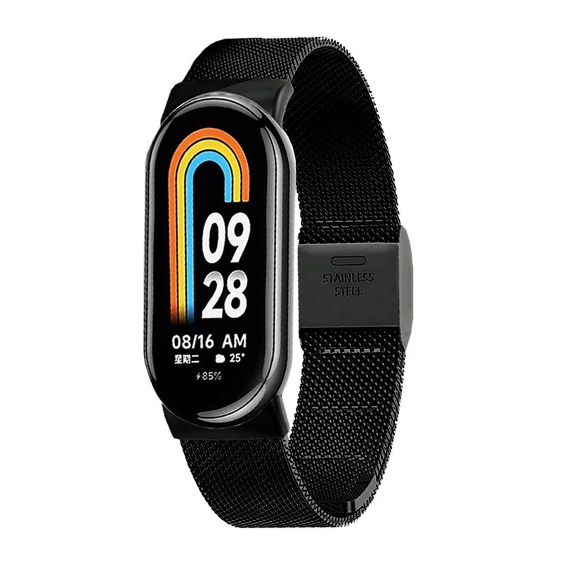 بند آکوآرا مدل Milanese SG GRDH مناسب برای مچ‌بند هوشمند شیائومی Mi Band 9