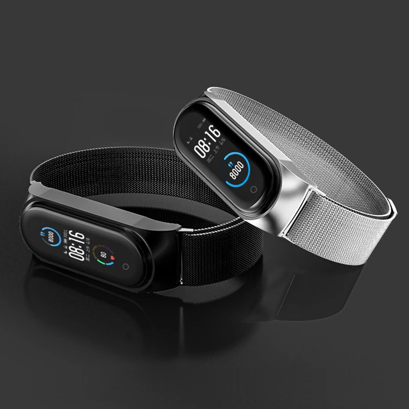 بند هاپلایت مدل Milanese HL مناسب برای ساعت هوشمند شیائومی Mi Band 7