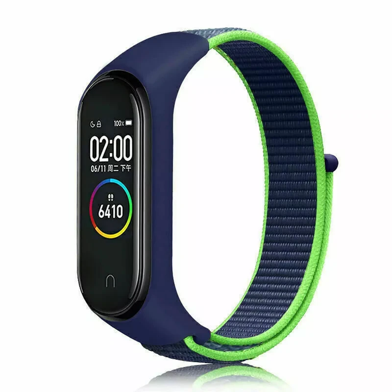 بند شیپ مدل Nylon SK SH مناسب برای ساعت هوشمند شیائومی Mi band 3/4/5/6/7