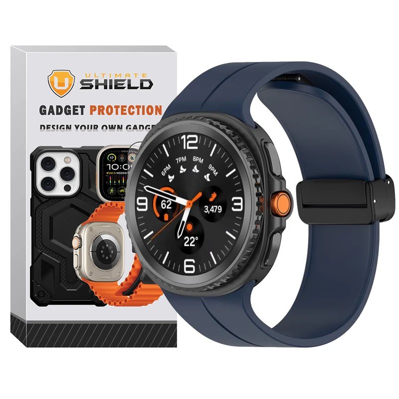 بند آلتیمیت شیلد مدل SIC MAG NV8 مناسب برای ساعت هوشمند سامسونگ Galaxy Watch 8 Classic 46mm