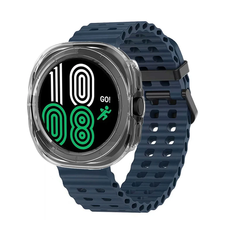 بند هاپلایت مدل Ocean CL Guard HL مناسب برای ساعت هوشمند سامسونگ Galaxy Watch 7 Ultra 47mm به همراه کاور