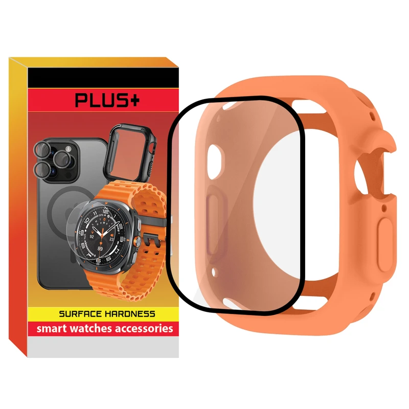 کاور پلاس مدل Jelly Shield PL مناسب برای اپل واچ Ultra / Ultra 2 سایز 49 میلی متری به همراه محافظ صفحه نمایش